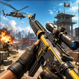Icône de Fps Fire Battleground Offline